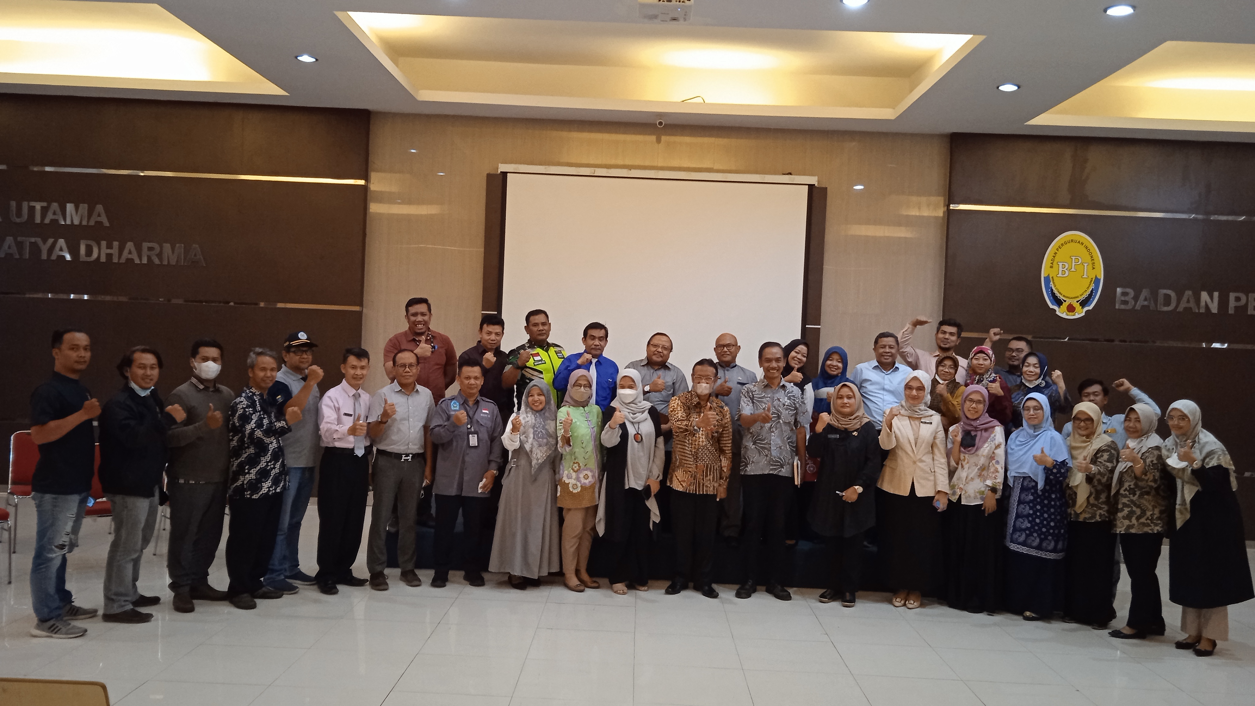 Silaturahmi Yayasan BPI dengan SMA/SMK se Kec.Lengkong